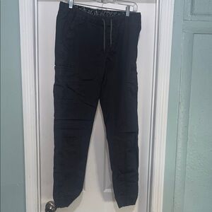 Men's Classic Black Cargo Pants